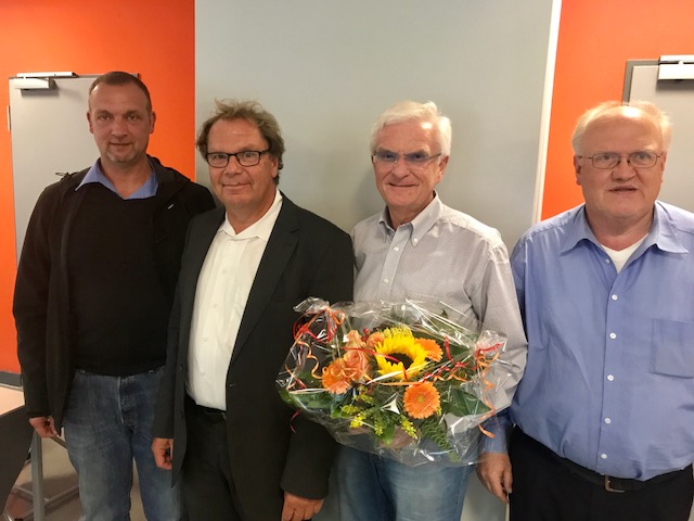 v.l.: Carsten Steinmeier, Dr. Harald Pohlmann, Horst Bradtmüller, Friedrich Remmert